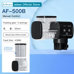 Jebao Jecod New Aquarium Fish Tank Feeder Intelligent Automatic Feeder Digital Timing Fish Tank Accessories Fish Feeding