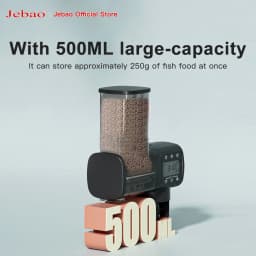 Jebao Jecod New Aquarium Fish Tank Feeder Intelligent Automatic Feeder Digital Timing Fish Tank Accessories Fish Feeding