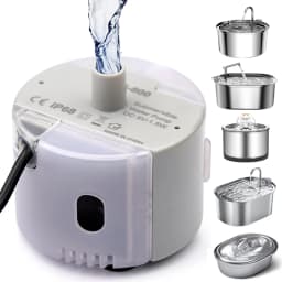 Pet Fountain Motor Submersible Pump Cat Water Drinker SMA-800 USB Water Pump Cats Fountain Accessories Mute DC ,cleaning kit