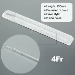 72pcs/120pcs Cat Catheters with Stylet 3Fr End Hole 4Fr Side Holes Veterinary Supplies