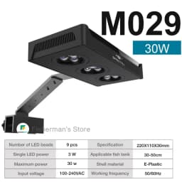 Spectra Nano M029 Aquarium Light 30W/40W Saltwater Lighting With Touch Control For Coral Reef Fish Tank-1