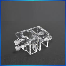 Fish Tank Acrylic Water Pipe Clamps Aquarium Glass Inflow Outflow Holder Fixed Clamps Plant Accessories Clip Lily Fishing Tube