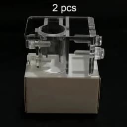 Fish Tank Acrylic Water Pipe Clamps Aquarium Glass Inflow Outflow Holder Fixed Clamps Plant Accessories Clip Lily Fishing Tube
