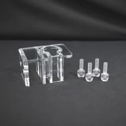 Fish Tank Acrylic Water Pipe Clamps Aquarium Glass Inflow Outflow Holder Fixed Clamps Plant Accessories Clip Lily Fishing Tube