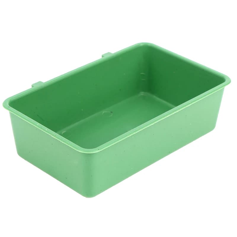 Bird Water Bath Tub Pet Bird Bowl Parrots Parakeet Birdbath Cage Hanging Small Parrot Cage Pet Bird Bath Tub Accessories