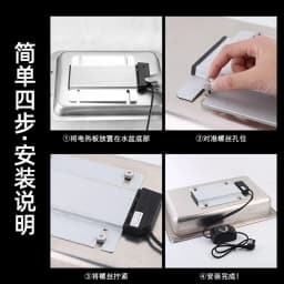 Temperature Controlled Electric Heating Plate Heating Plate Buffet Furnace Heating Plate Adjustable Constant Temperature