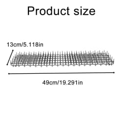 Cat Scat Mat Garden Anti-Cat And Pest Plastic Prickle Strip Network Digging Stopper Cat Dog Expulsion Mat Anti-Cat Thorn Mat