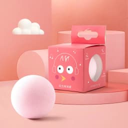 Cat Toys Balls Sound Frogs Birds Chirping Crickets EVA Balls Rolling Cat Plush Soft Self-Heeling Teaser Toys Pet Accessories