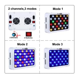 Dimmable LED Aquarium Lights 180W 140W Fish Tank Light For Freshwater Saltwater Aquarium Marine Reef Coral Lighting Decoration