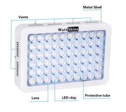 Dimmable LED Aquarium Lights 180W 140W Fish Tank Light For Freshwater Saltwater Aquarium Marine Reef Coral Lighting Decoration