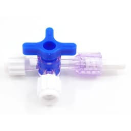 Plastic Three Way Stop Cock for Clinical Hospital Luer Lock Adapter 3 Way Stopcock Flexiable T-Connector Extension Tube