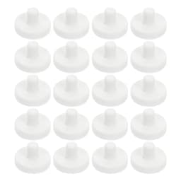 20 Pcs Fish Tank Coral Base Decoration Nurture Supplies Frag Plug Reproduction Ceramics Aquarium Support Coral Plug Fish Tank