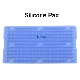Disinfection Box Sterilization Tray Case Single Double Layer Surgical Autoclavable Surgery with Silicone Pad