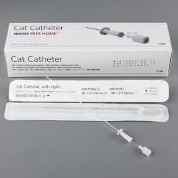 Cat Urinary Catheter with Stylet 3Fr 4Fr Veterinary Consumables