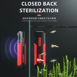110V 220V New Fish Tank Aquarium Built-in Germicidal Lamp Back Light Leakage UV Lamp Life Amphibious Dual-Use Lamp Disassembled