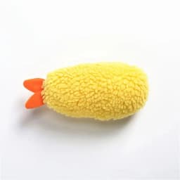 Fried Shrimp Tempura Dog Pet Chew Bite Squeaky Toy Cute Stuffed For Puppy Play Terrier Hond Shiba Yorkshire Corgi