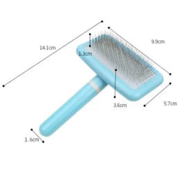 Dog Brush Pet Hair Remover Massage Dog Combs Pet Grooming Stainless Steel Brush for Dogs Knot Opening Cat Comb Dogs Accessories
