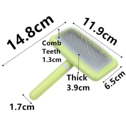 Dog Brush Pet Hair Remover Massage Dog Combs Pet Grooming Stainless Steel Brush for Dogs Knot Opening Cat Comb Dogs Accessories