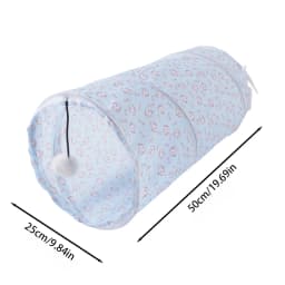 Cat Tunnel Tube Foldable Cat Toys Kitty Training Interactive Fun Toy Tunnel Bored for Puppy Kitten Pet Supplies Cat Accessories