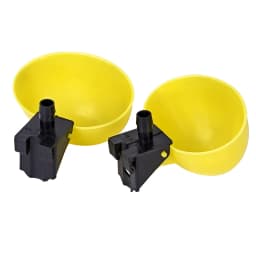 5/10/20Pcs Automatic Poultry Bird Chicken Water Drinker Bowl Poultry Chicken Drinking Bowl 9.5mm Diameter Poultry Waterer Tools
