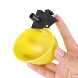 5/10/20Pcs Automatic Poultry Bird Chicken Water Drinker Bowl Poultry Chicken Drinking Bowl 9.5mm Diameter Poultry Waterer Tools