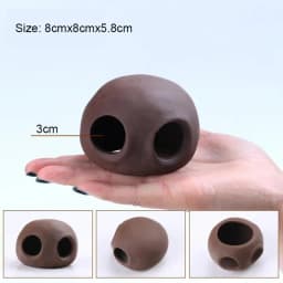 Ceramic Aquarium Decoration Fish Shrimps Shelter House Pottery Scorpion House Canister Simulation Stone Fish Tank Decor Great