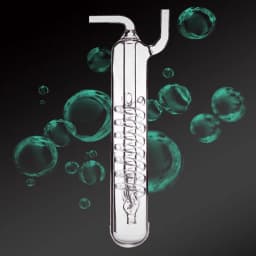 Aquarium Spiral Bubble Recorder Diffuser Glass CO2 Bubble Counter ADA Style Atomizer Water System Fish Tank Plant Pet Products