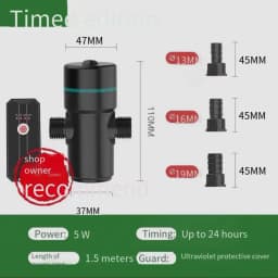 Fish tank UV disinfection lamp fish pond diving sterilization lamp algae removal lamp fish tank external aquarium accessories