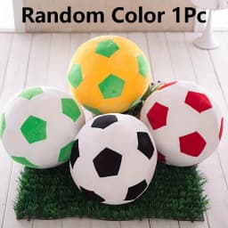 1 Football Random Color Pet Plush Toy for Dogs and Cats to Interact and Play