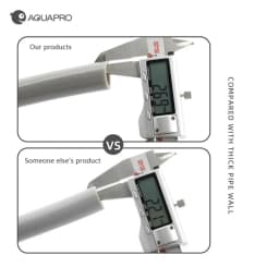AQUAPRO Aquarium Fish Tank PVC Water Pipe Water Exchange Soft Pipe Corrosion Resistant Water Pump Filter Bucket Pipe 3m Acuario