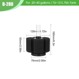3 Sizes Fish Tank Air Pump Skimmer Aquarium Fish Filter Accessories Practical Aquarium Biochemical Sponge Filter FA011