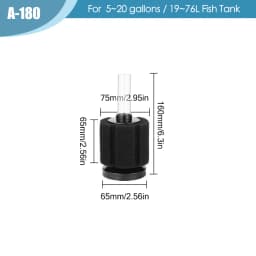 3 Sizes Fish Tank Air Pump Skimmer Aquarium Fish Filter Accessories Practical Aquarium Biochemical Sponge Filter FA011