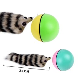 Beaver Mouse Electric Ball Toy Rolling Ball Jump Toys Moving In The Water Toys Pet Supplies