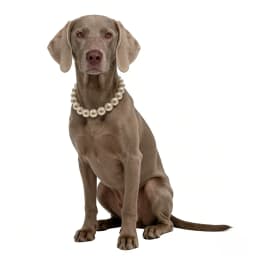 Dog Pearl Collars for Large Dogs Cats Pet Necklace Jewelry Chihuahua Yorkie Girl Clothing Dress Costume Accessories Wire Rope