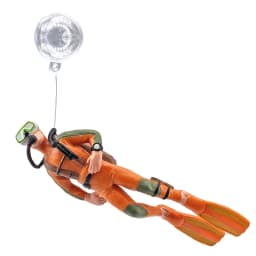 Aquarium Diver Decoration Floating Resin Divers Hand Coloring Small Accessories Suitable for All Kinds of Fish Drop Shipping