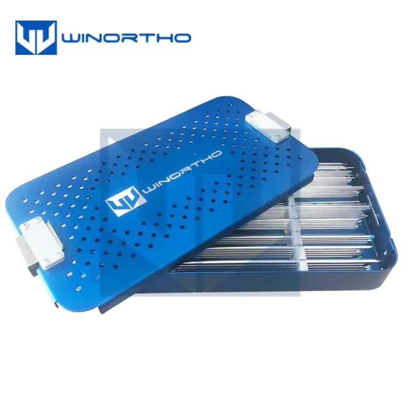 kirschner wire case orthopedic instrument box container veterinary equipment pin implants pet surgical tools