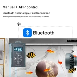 Jebao Jecod DLW Series Bluetooth Wave Pump for Aquarium App Control DC Saltwater Fish Tank Intelligent Mute Water Pump