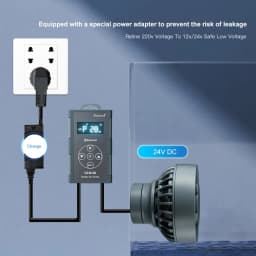 Jebao Jecod DLW Series Bluetooth Wave Pump for Aquarium App Control DC Saltwater Fish Tank Intelligent Mute Water Pump