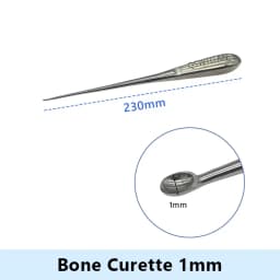 Bone Curette 1-7mm Orthopedics Surgical Instruments 1pc Stainless Steel