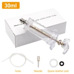 10/20/30/50ML Adjustable Parrot Feeding Syringe Needle And Hose Baby Bird Feeding Hand-raised Breast Feeder Bird Supplies