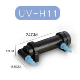 JEBO 220~240V 5W~36W UV Sterilizer Lamp Light Water Cleaner For Aquarium Pond Fish Tank Ultraviolet Filter Clarifier