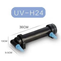 JEBO 220~240V 5W~36W UV Sterilizer Lamp Light Water Cleaner For Aquarium Pond Fish Tank Ultraviolet Filter Clarifier