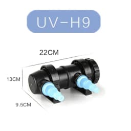 JEBO 220~240V 5W~36W UV Sterilizer Lamp Light Water Cleaner For Aquarium Pond Fish Tank Ultraviolet Filter Clarifier