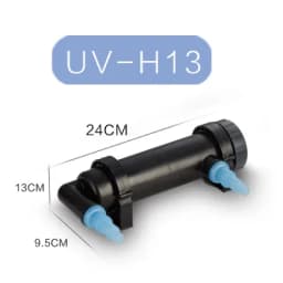JEBO 220~240V 5W~36W UV Sterilizer Lamp Light Water Cleaner For Aquarium Pond Fish Tank Ultraviolet Filter Clarifier