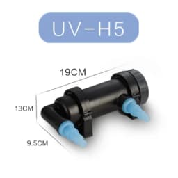 JEBO 220~240V 5W~36W UV Sterilizer Lamp Light Water Cleaner For Aquarium Pond Fish Tank Ultraviolet Filter Clarifier