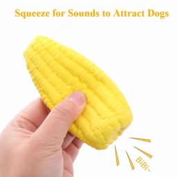 New Pet Toys Squeak Toys Latex Corn Shape Puppy Dogs Toy Pet Supplies Training Playing Chewing Dog Toys for Small Dogs