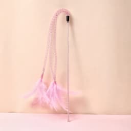 Cat Toy Self Hi Feather Toys for Cats Playing Stick Bite Resistant Cat Toys Interactive Funny Cats Toy with Bell Pet Products