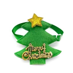 50/100pcs Christmas Pet Dog Bowties Cat Dog Bow Ties Small Dog Collar Snowman Deer Holiday Grooming Neckties Bowtie Pet Supplies