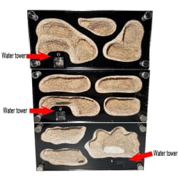 Concrete Ant Farm Intelligent Temperature Control Ants Nest Spliceable Expanded Anthill Ant House Acrylic Ant Kennel Insect Box