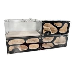 Concrete Ant Farm Intelligent Temperature Control Ants Nest Spliceable Expanded Anthill Ant House Acrylic Ant Kennel Insect Box